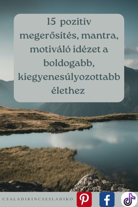 pozitív megerősítés, mantra