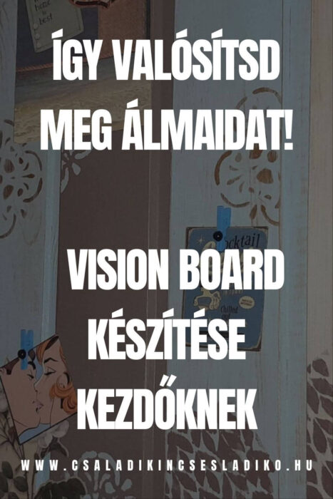 vision board készítése