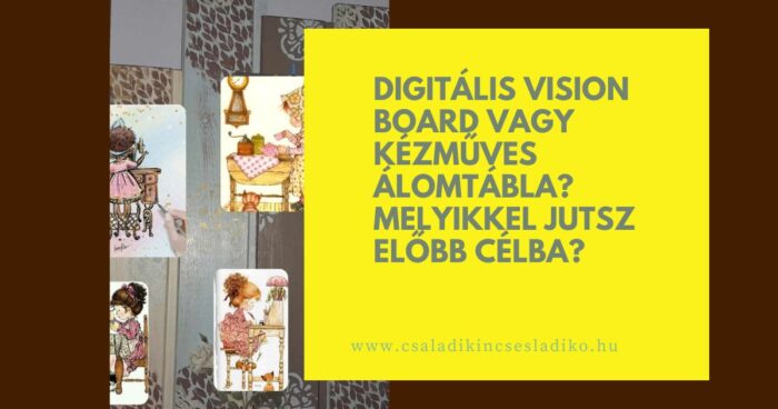 digitális vision board