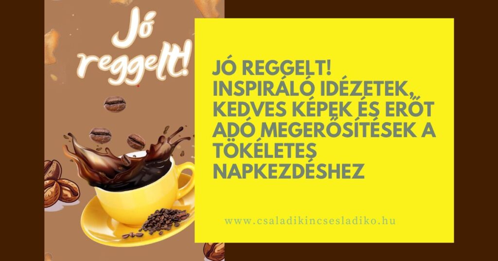 jó reggelt